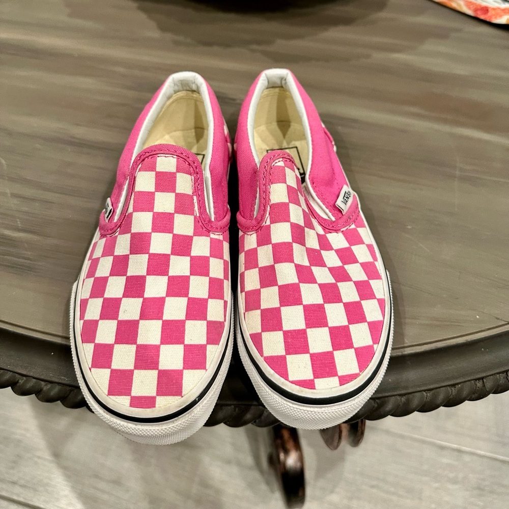 Youth Slip-On Checkerboard Shoe